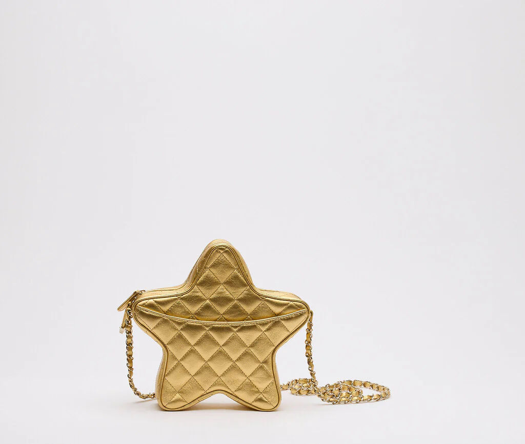 Chanel Metallic Gold Walk of Fame Star Crossbody - Image 3