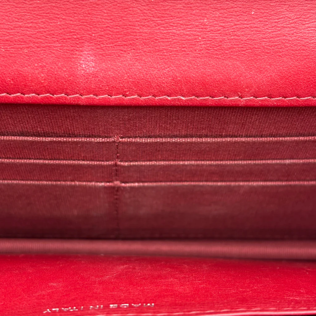 Chanel Red Quilted Leather Reissue WOC - Image 5