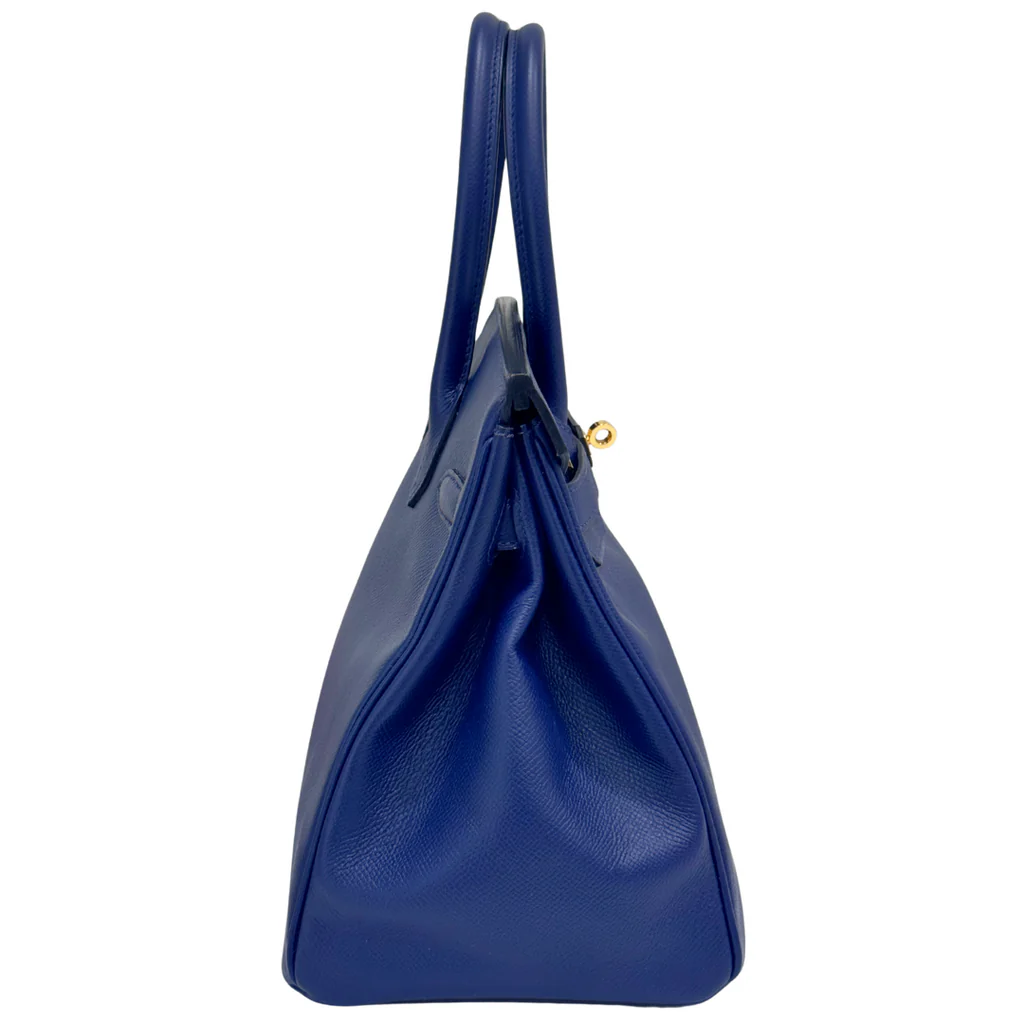Hermès Birkin Blue Sapphire Epsom 30CM Gold HW (2016) - Image 3