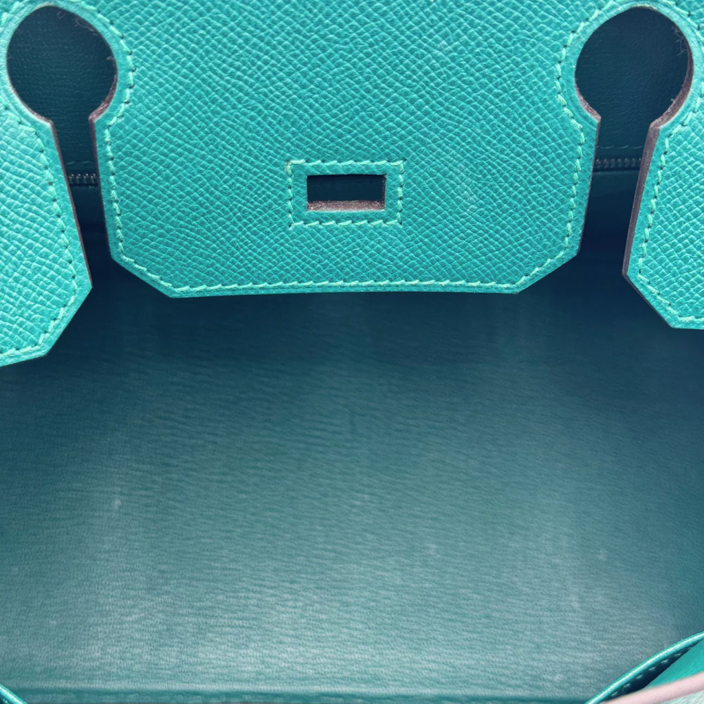 Hermès Birkin Malachite Epsom 30CM Palladium HW (2013) - Image 5
