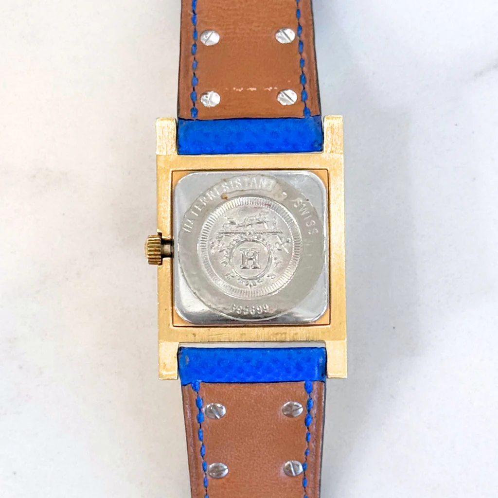 Hermes Blue Medor 23mm Watch - Image 4