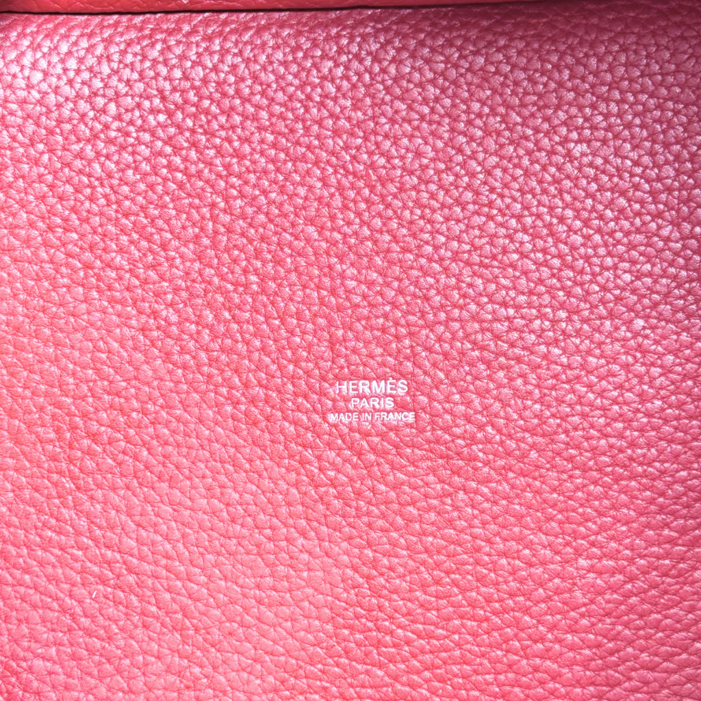Hermès Picotin Red Rouge Clemence 22CM Palladium HW (1998) - Image 5