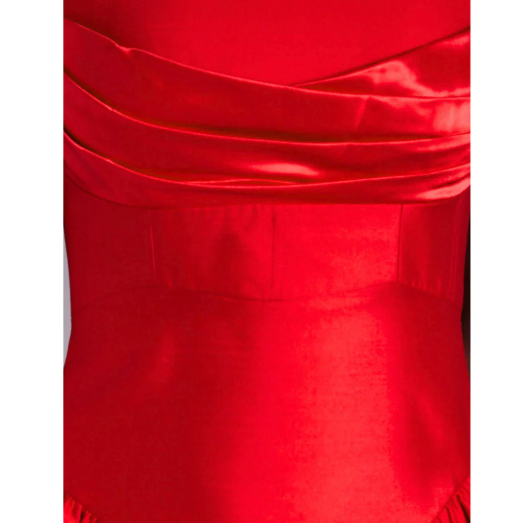 Rachel Gilbert Red Silk Blend Sawyer Dress, 4 (NWT) - Image 5