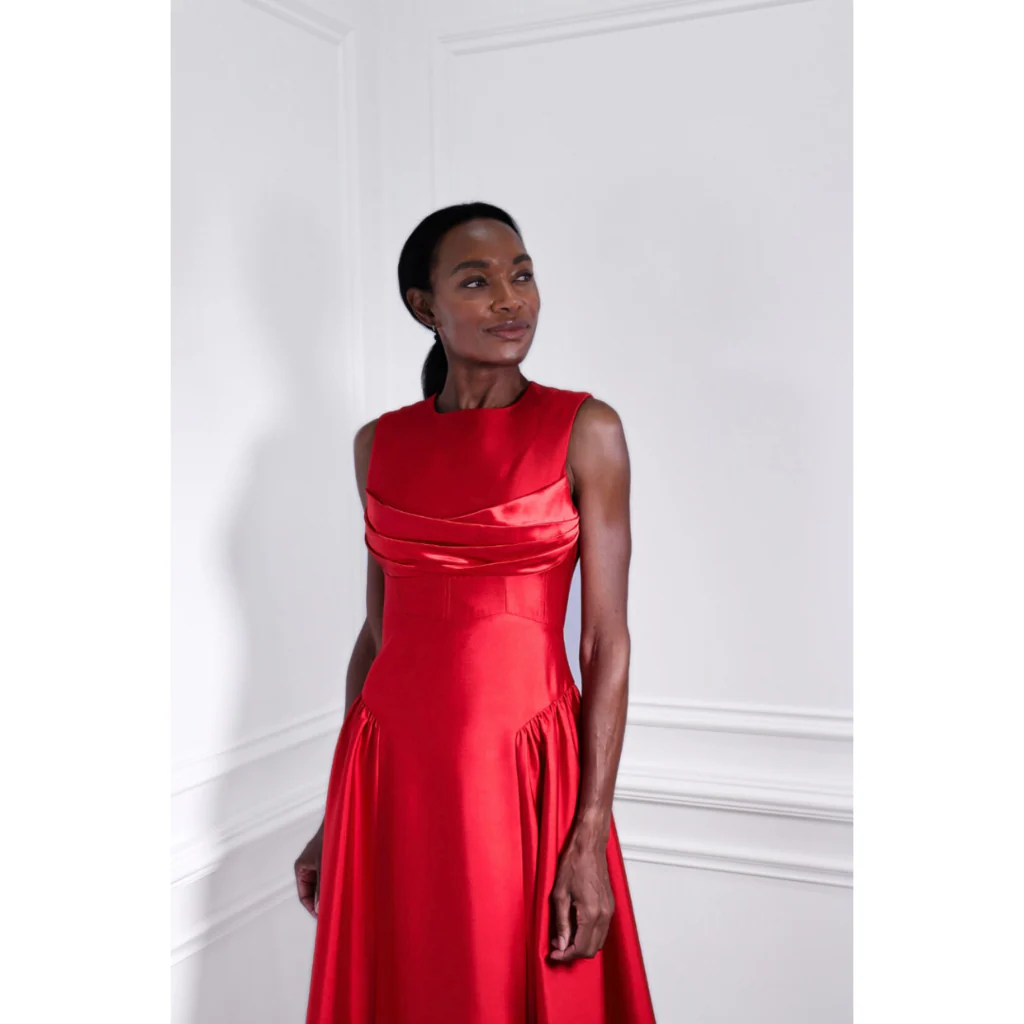 Rachel Gilbert Red Silk Blend Sawyer Dress, 4 (NWT) - Image 6